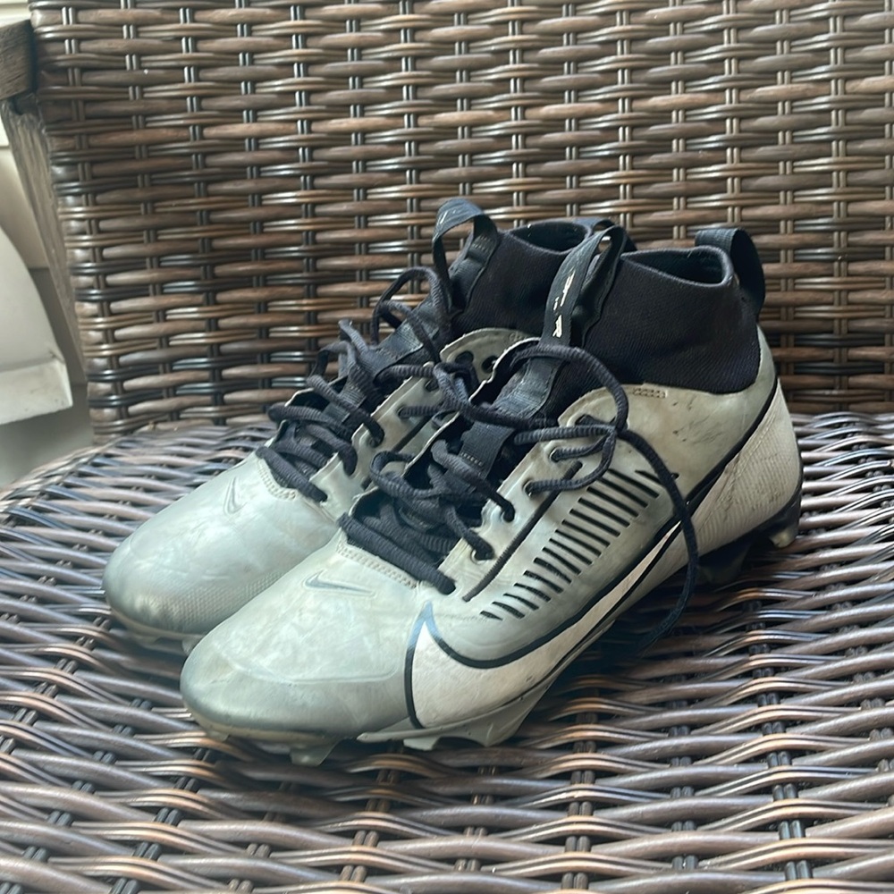 Nike Vapor Edge Pro 360 2 'Light Smoke Grey Black' Football Cleats